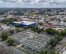 Curitiba, 20 de fevereiro de 2025 - Nova sede do Governo do Paraná no bairro Hauer.