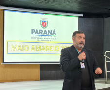 Naasson Polak, chefe do Departamento de Gestão do Transporte Oficial do Estado (DETO/Seap)