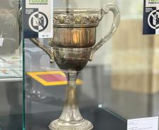 Exposição sobre futebol paranaense é inaugurada no Arquivo Público