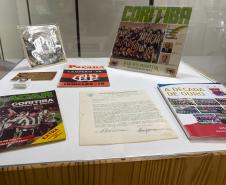 Exposição sobre futebol paranaense é inaugurada no Arquivo Público