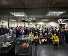 Exposição sobre futebol paranaense é inaugurada no Arquivo Público