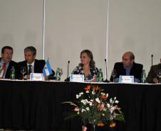 Secretária Dinorah Botto Portugal Nogara discute Regime Próprio de Previdência com dirigentes brasileiros e argentinos