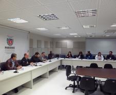 Fernando Ghignone participou da primeira reunião com representantes do Fórum das Entidades Sindicais (FES)