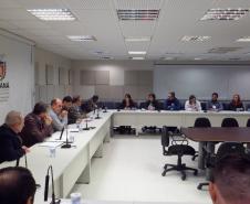 Fernando Ghignone participou da primeira reunião com representantes do Fórum das Entidades Sindicais (FES)
