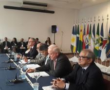 Reunião está sendo realizada na ParanaPrevidência