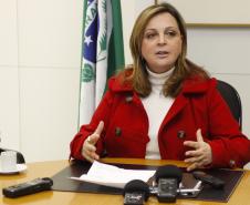 Secretária da Administração e da Previdência, Dinorah Botto Portugal Nogara, anunciou novo prestador de serviço de saúde aos servidores