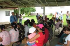 Reunião das comunidades quilombolas da Lapa com o presidente do GTCM, Glauco  Souza Lobo.   Foto: F. CastroData: maio de 2009