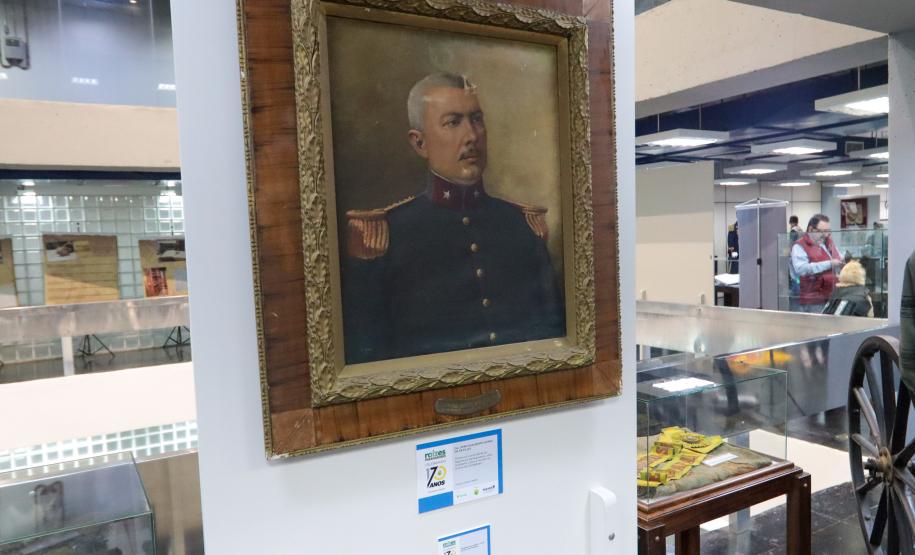 Pintura do retrato Coronel João Gualberto Gomes de Sá Filho