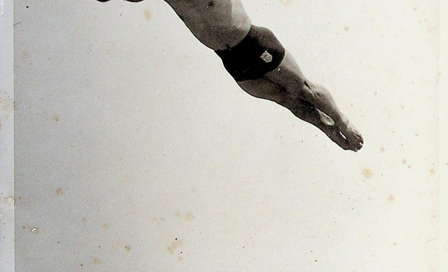 Campeão Olímpico de Plataforma, Sammy Lee-U.S.A (Helsinki 1952)