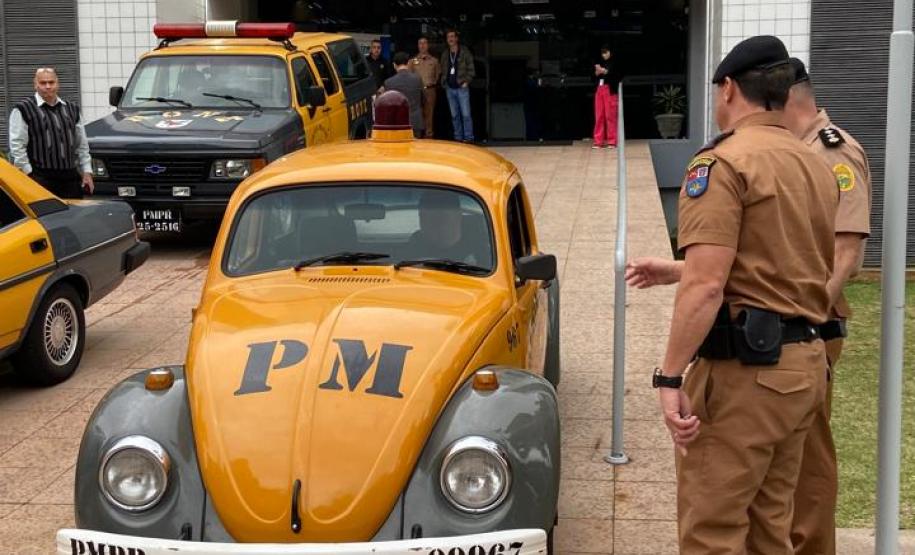 Automóvel utilizado pela Policia Militar na década de 60'.