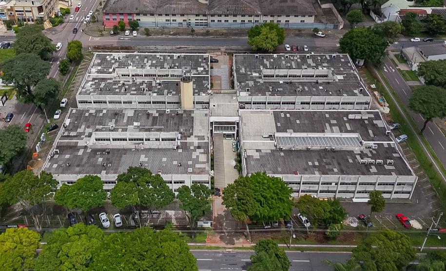 Nova sede do Governo do Paraná no bairro Hauer.