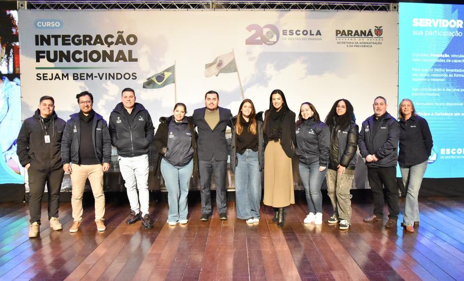 Novos servidores conhecem a estrutura da administração do Estado em Integração Funcional 2025