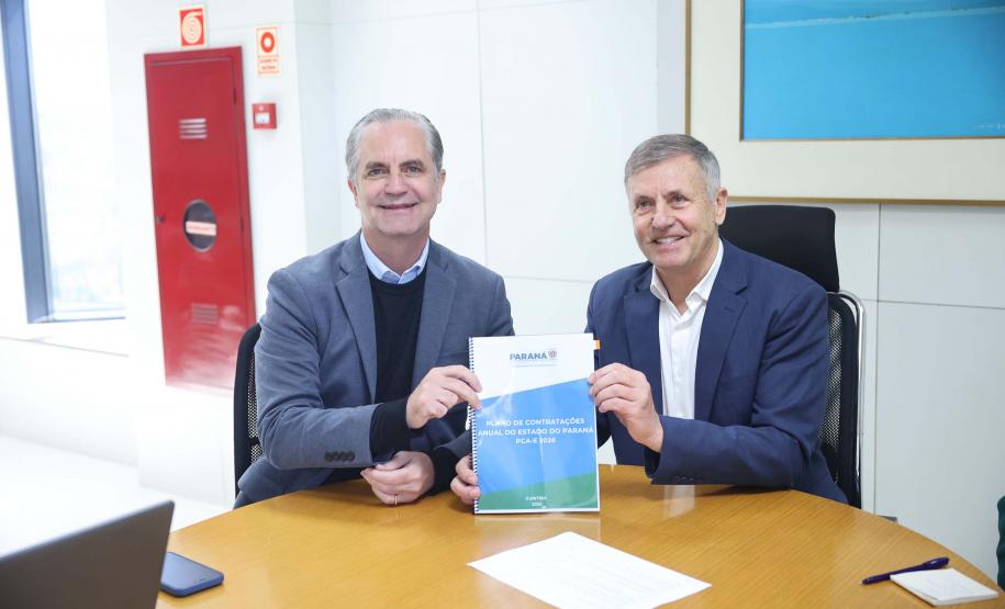 Estado conclui Plano de Contratações Anual de 2026