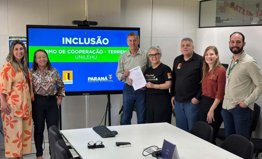 Estado assina termo de cooperação para cessão de terreno para nova sede Unilehu