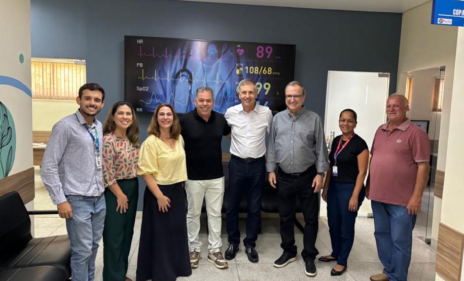 Seap visita hospitais no norte do Estado para fiscalizar a transição dos atendimentos do SAS da região