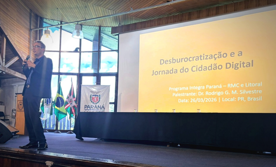 Palestra de Rodrigo Silvestre