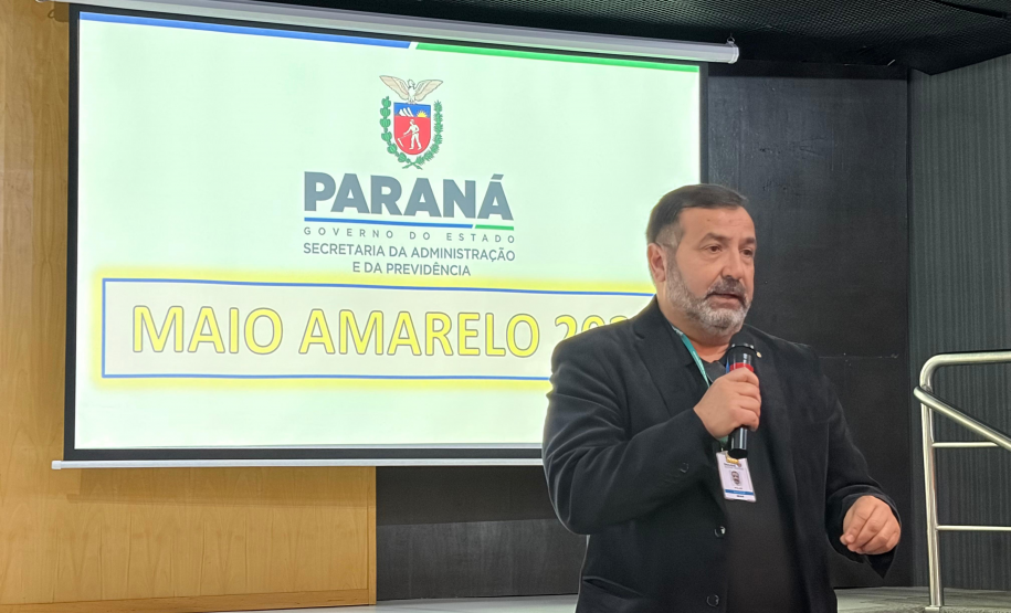 Naasson Polak, chefe do Departamento de Gestão do Transporte Oficial do Estado (DETO/Seap)