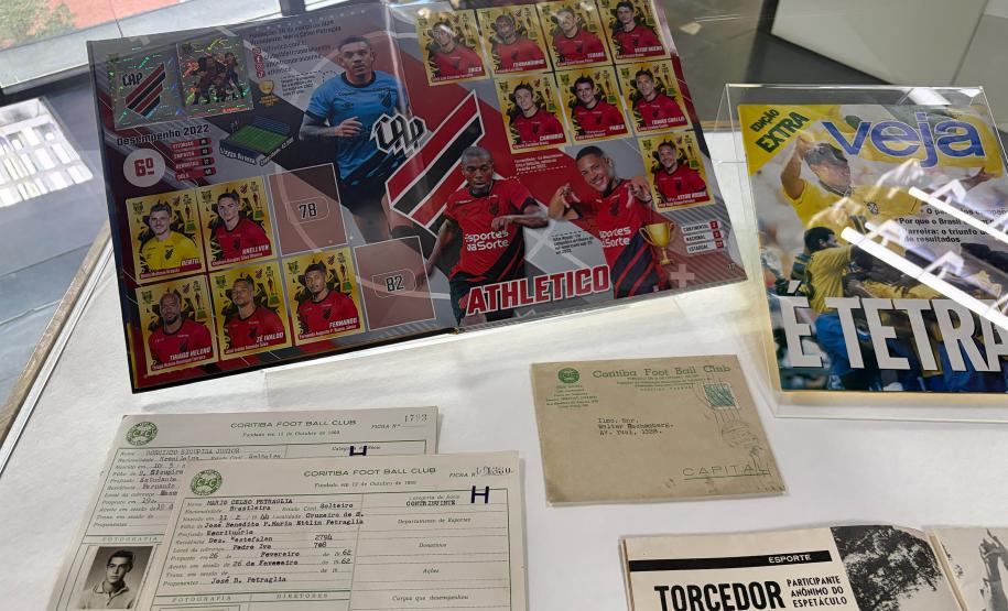 Exposição sobre futebol paranaense é inaugurada no Arquivo Público