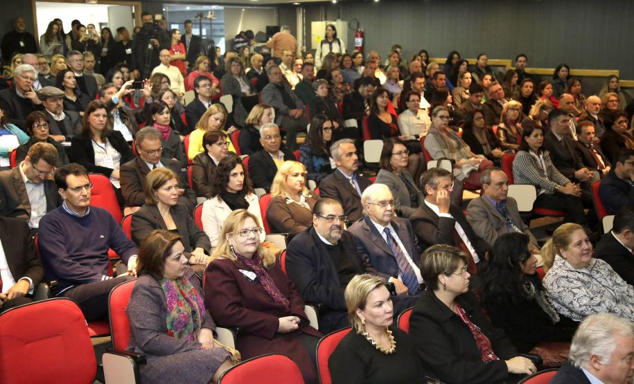 Servidores prestigiaram o evento