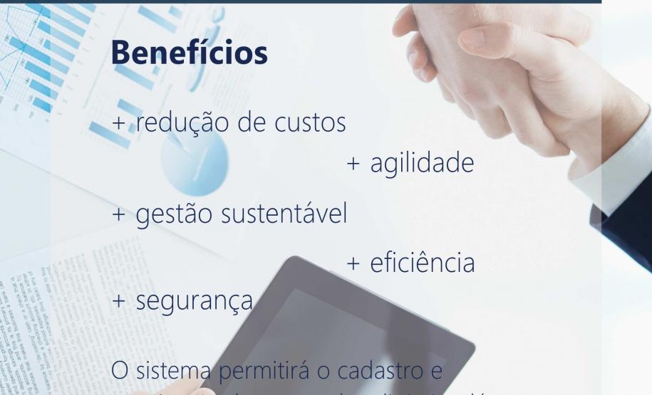 Objetivo é assegurar mais eficiência, segurança, transparência e economicidade, com a redução no uso de papéis e rapidez no trâmite de documentos