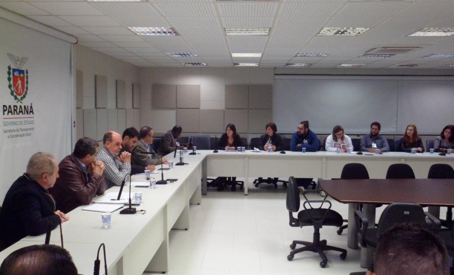 Fernando Ghignone participou da primeira reunião com representantes do Fórum das Entidades Sindicais (FES)