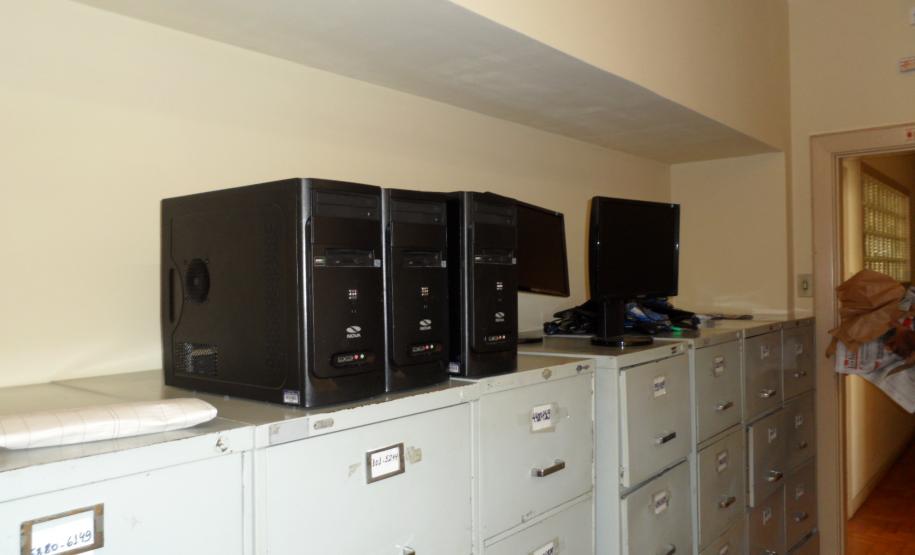 As unidades ganharam novos computadores