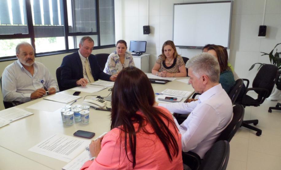 Os servidores estiveram reunidos com diretores da Secretaria da Administração e da Previdência no último encontro do ano