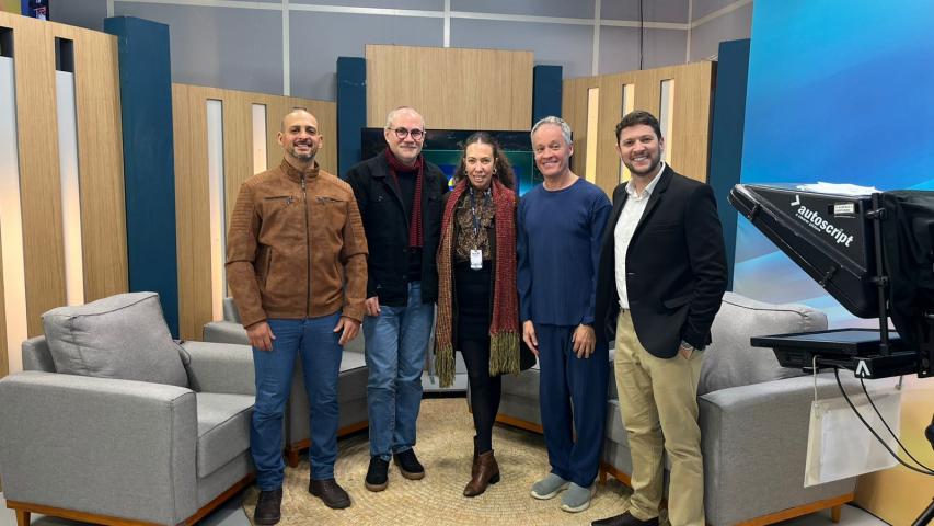 Participação do Arquivo Público do Paraná em programa especial sobre os 45 anos da visita do Papa João Paulo II a Curitiba